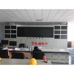 兰陵垃圾焚烧电厂55寸3.5mm32寸监视器